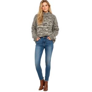 VTG Otavalo Ecuador Wool Sweater Sz Large Cabincore Nordic Grandpacore Gorpcore